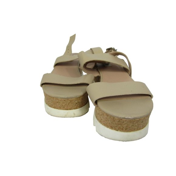 Women's Summer Sandal Steve Madden Light Brown Platform Krista Size 9 - Picture 2 of 10